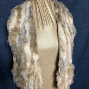 Forever Anna Faux Rabbit Fur Vest